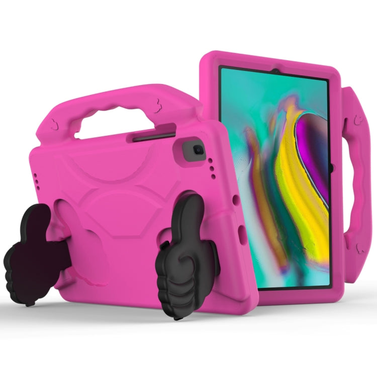 Guscio protettivo piatto anti caduta per bambini in materiale EVA con staffa per il pollice, For Samsung Galaxy Tab S6 Lite / P610, For Samsung Galaxy Tab S5e 10.5 / T720, For Samsung Galaxy Tab S6 10.5 / T860, For Samsung Galaxy Tab S6 Lite P610      ...