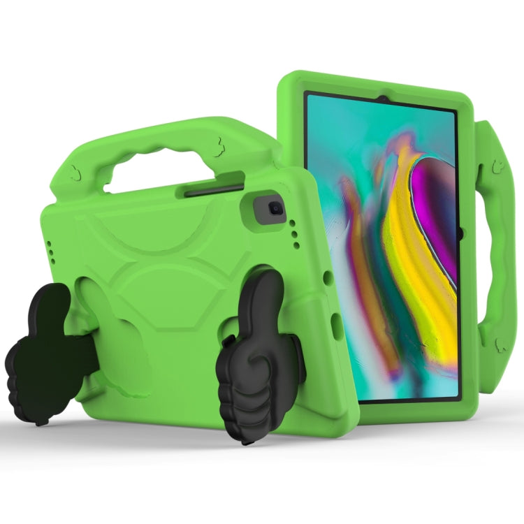 Guscio protettivo piatto anti caduta per bambini in materiale EVA con staffa per il pollice, For Samsung Galaxy Tab S6 Lite / P610, For Samsung Galaxy Tab S5e 10.5 / T720, For Samsung Galaxy Tab S6 10.5 / T860, For Samsung Galaxy Tab S6 Lite P610      ...