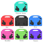 Guscio protettivo piatto anti caduta per bambini in materiale EVA con staffa per il pollice, For Samsung Galaxy Tab S6 Lite / P610, For Samsung Galaxy Tab S5e 10.5 / T720, For Samsung Galaxy Tab S6 10.5 / T860, For Samsung Galaxy Tab S6 Lite P610      ...