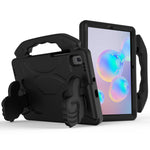 Guscio protettivo piatto anti caduta per bambini in materiale EVA con staffa per il pollice, For Samsung Galaxy Tab S6 Lite / P610, For Samsung Galaxy Tab S5e 10.5 / T720, For Samsung Galaxy Tab S6 10.5 / T860, For Samsung Galaxy Tab S6 Lite P610      ...