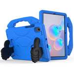 Guscio protettivo piatto anti caduta per bambini in materiale EVA con staffa per il pollice, For Samsung Galaxy Tab S6 Lite / P610, For Samsung Galaxy Tab S5e 10.5 / T720, For Samsung Galaxy Tab S6 10.5 / T860, For Samsung Galaxy Tab S6 Lite P610      ...