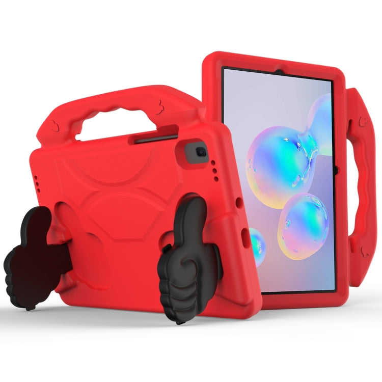 Guscio protettivo piatto anti caduta per bambini in materiale EVA con staffa per il pollice, For Samsung Galaxy Tab S6 Lite / P610, For Samsung Galaxy Tab S5e 10.5 / T720, For Samsung Galaxy Tab S6 10.5 / T860, For Samsung Galaxy Tab S6 Lite P610      ...