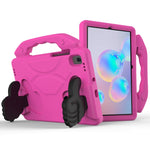 Guscio protettivo piatto anti caduta per bambini in materiale EVA con staffa per il pollice, For Samsung Galaxy Tab S6 Lite / P610, For Samsung Galaxy Tab S5e 10.5 / T720, For Samsung Galaxy Tab S6 10.5 / T860, For Samsung Galaxy Tab S6 Lite P610      ...