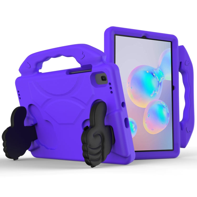 Guscio protettivo piatto anti caduta per bambini in materiale EVA con staffa per il pollice, For Samsung Galaxy Tab S6 Lite / P610, For Samsung Galaxy Tab S5e 10.5 / T720, For Samsung Galaxy Tab S6 10.5 / T860, For Samsung Galaxy Tab S6 Lite P610      ...