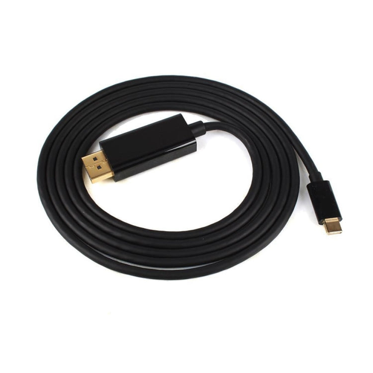Cavo adattatore DP per collegamento DisplayPort da tipo C a DP 4K 60 Hz, lunghezza cavo: 1,8 m