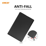 ENKAY ENK-8009 Per Samsung Galaxy Tab A7 10.4 2020 T500 / T505 Custodia Smart in pelle PU + plastica con supporto a tre pieghe, For Samsung Galaxy Tab A7 10.4 2020 T500