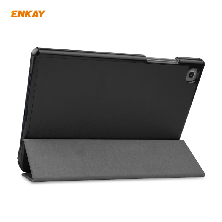ENKAY ENK-8009 Per Samsung Galaxy Tab A7 10.4 2020 T500 / T505 Custodia Smart in pelle PU + plastica con supporto a tre pieghe, For Samsung Galaxy Tab A7 10.4 2020 T500