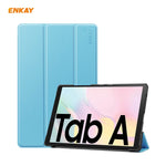 ENKAY ENK-8009 Per Samsung Galaxy Tab A7 10.4 2020 T500 / T505 Custodia Smart in pelle PU + plastica con supporto a tre pieghe, For Samsung Galaxy Tab A7 10.4 2020 T500