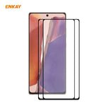 Per Samsung Galaxy Note 20 ENKAY Hat-Prince Full Glue 0.2mm 9H 2.5D Vetro temperato Copertura completa Supporto pellicola Sblocco impronte digitali, For Samsung Galaxy Note20(1pc), For Samsung Galaxy Note20(2pcs), For Samsung Galaxy Note20(5pcs)       ...