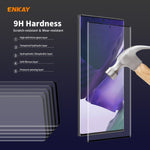 Per Samsung Galaxy Note 20 Ultra ENKAY Hat-Prince 0.26mm 9H 3D Pellicola in vetro temperato curvo a schermo intero a prova di esplosione, For Samsung Galaxy Note 20 Ultra(1 PCS), For Samsung Galaxy Note 20 Ultra(2 PCS)                                  ...