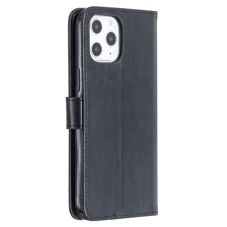 Per iPhone 12 Pro Max Crazy Horse Texture Custodia in pelle a vibrazione orizzontale con supporto e slot per schede e portafoglio e cornice per foto, For iPhone 12 Pro Max
