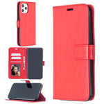 Per iPhone 12 Pro Max Crazy Horse Texture Custodia in pelle a vibrazione orizzontale con supporto e slot per schede e portafoglio e cornice per foto, For iPhone 12 Pro Max