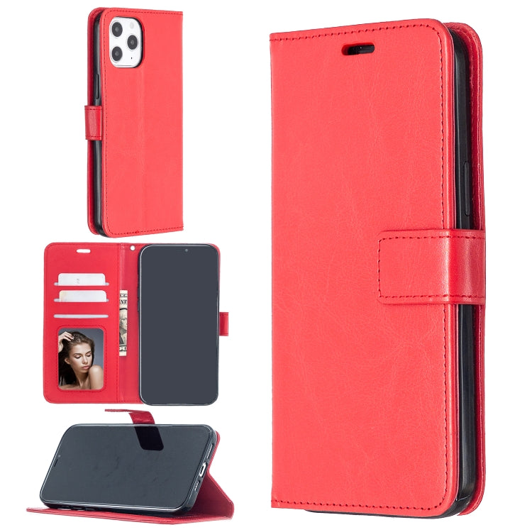 Per iPhone 12 Pro Max Crazy Horse Texture Custodia in pelle a vibrazione orizzontale con supporto e slot per schede e portafoglio e cornice per foto, For iPhone 12 Pro Max