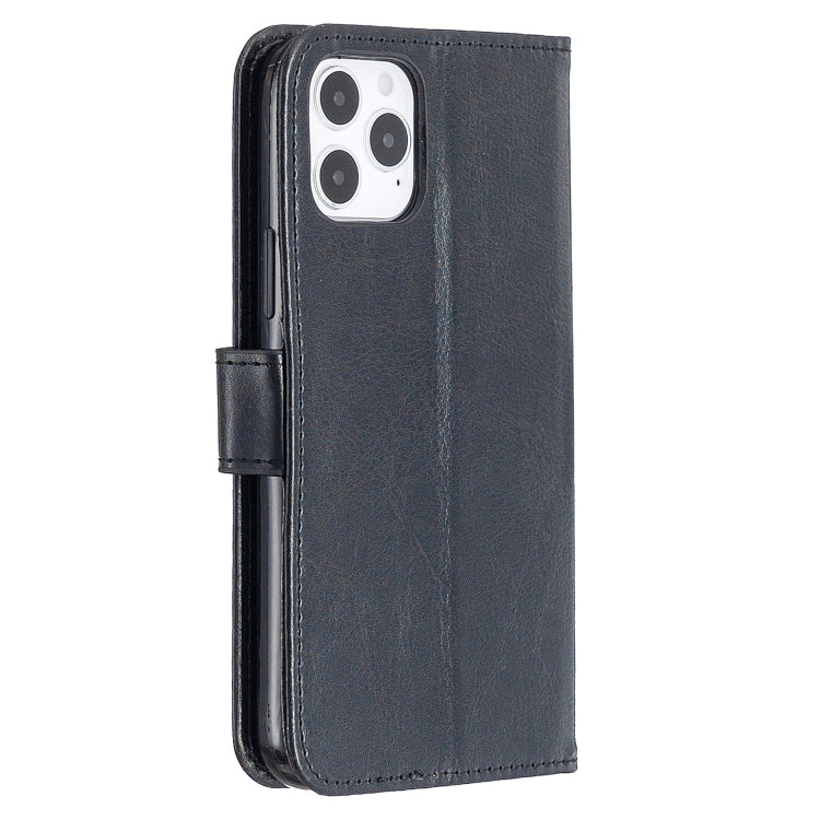 Per iPhone 12 Pro / 12 Max Crazy Horse Texture Custodia in pelle a vibrazione orizzontale con supporto e slot per schede e portafogli e cornice per foto, For iPhone 12 / 12 Pro