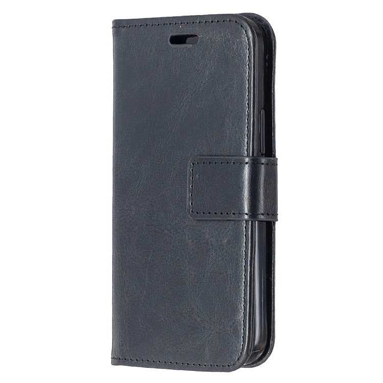 Custodia in pelle a vibrazione orizzontale per iPhone 12 Crazy Horse Texture con supporto e slot per schede e portafoglio e cornice per foto, For iPhone 12 mini