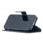 Custodia in pelle a vibrazione orizzontale per iPhone 12 Crazy Horse Texture con supporto e slot per schede e portafoglio e cornice per foto, For iPhone 12 mini