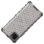 Per OPPO Realme C15 PC a nido d'ape antiurto + custodia in TPU