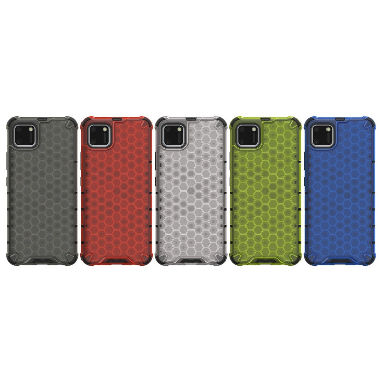 Per OPPO Realme C15 PC a nido d'ape antiurto + custodia in TPU