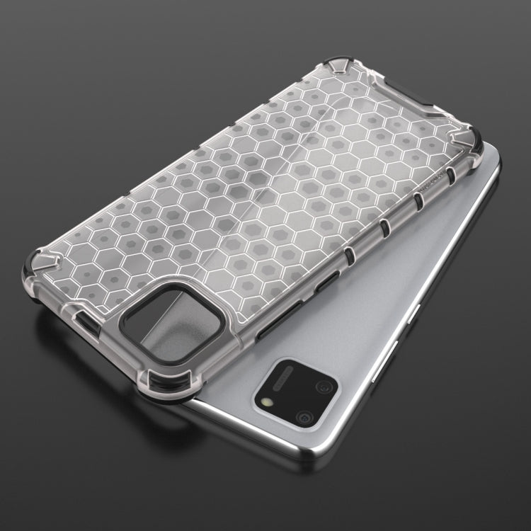 Per OPPO Realme C11 PC a nido d'ape antiurto + custodia in TPU, For OPPO Realme C11