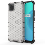 Per OPPO Realme C11 PC a nido d'ape antiurto + custodia in TPU, For OPPO Realme C11