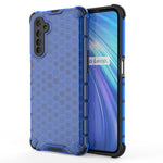Per OPPO Realme 6 PC a nido d'ape antiurto + custodia in TPU, For OPPO Realme 6