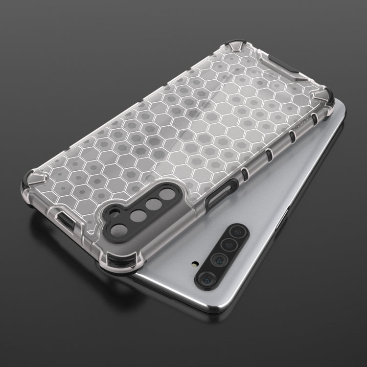 Per OPPO Realme 6 PC a nido d'ape antiurto + custodia in TPU, For OPPO Realme 6