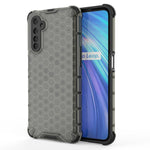 Per OPPO Realme 6 PC a nido d'ape antiurto + custodia in TPU, For OPPO Realme 6