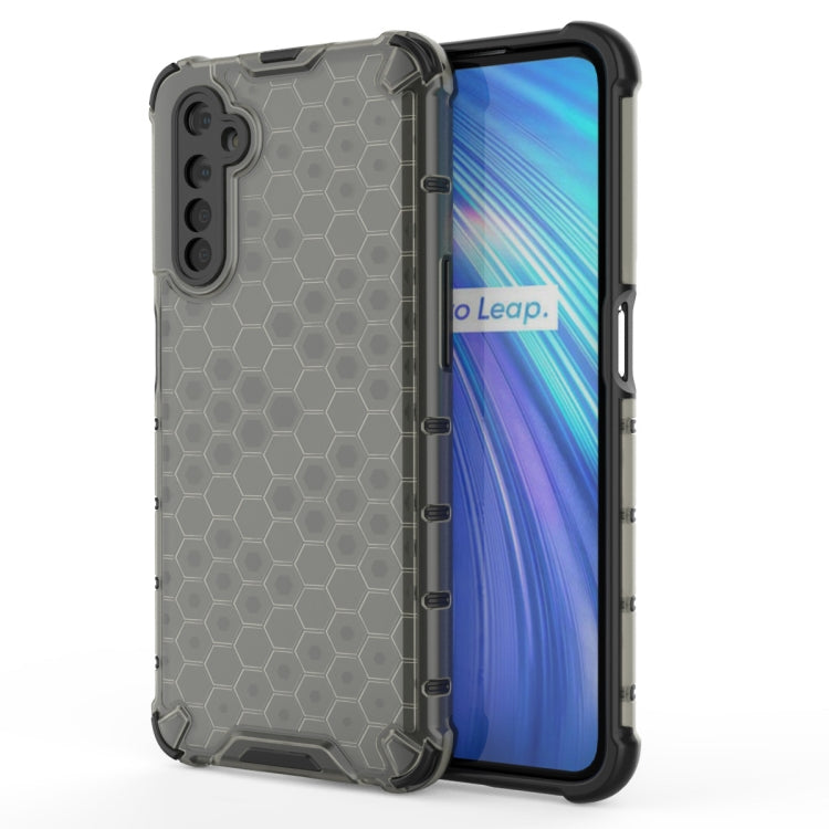 Per OPPO Realme 6 PC a nido d'ape antiurto + custodia in TPU, For OPPO Realme 6
