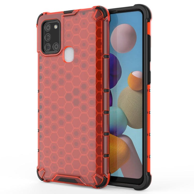 Custodia antiurto a nido d'ape per Samsung Galaxy A21s