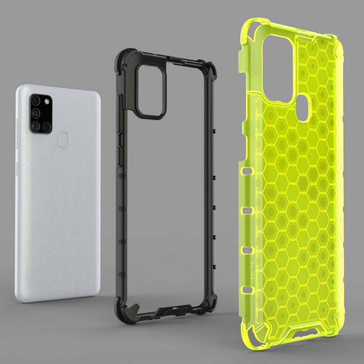 Custodia antiurto a nido d'ape per Samsung Galaxy A21s