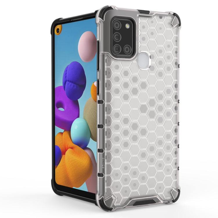 Custodia antiurto a nido d'ape per Samsung Galaxy A21s