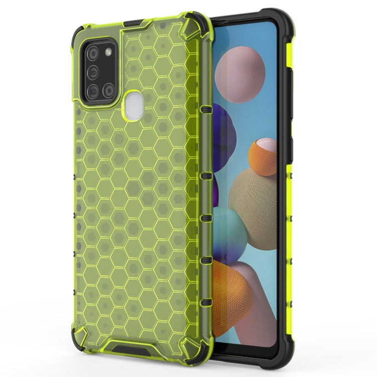 Custodia antiurto a nido d'ape per Samsung Galaxy A21s