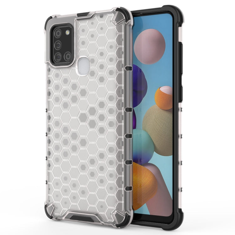 Custodia antiurto a nido d'ape per Samsung Galaxy A21s