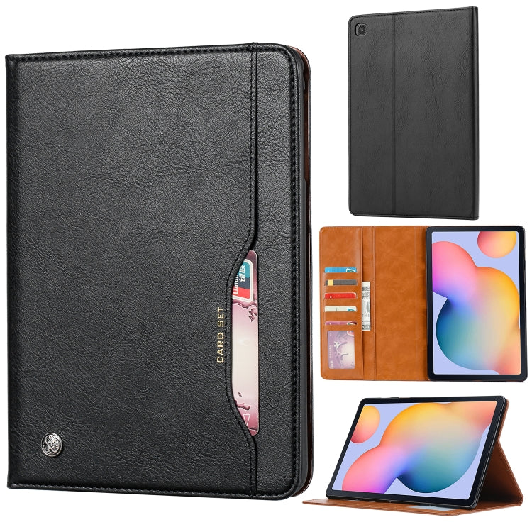 Custodia portafoglio in pelle per Samsung Galaxy Tab A7 2020