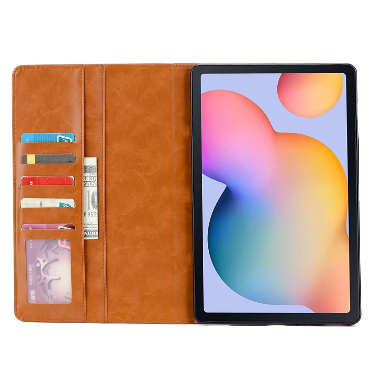 Custodia portafoglio in pelle per Samsung Galaxy Tab A7 2020