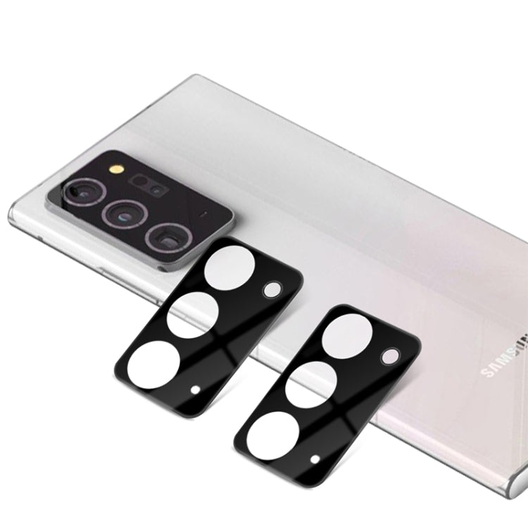 2 PZ mocolo 0.15mm 9H 2.5D Bordo Tondo Obiettivo Fotocamera Posteriore Pellicola In Vetro Temperato, For Samsung Galaxy Note20, For Samsung Galaxy Note20 Ultra