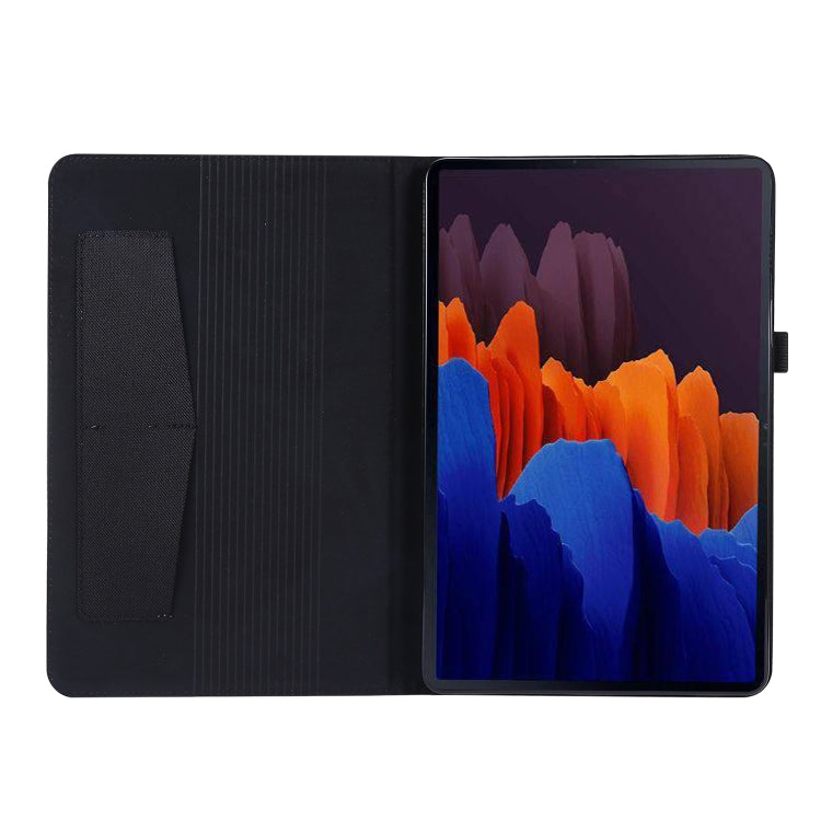 Flip orizzontale TPU + Custodia protettiva in pelle PU tessuto con slot per schede e supporto, For Galaxy Tab S8 / Galaxy Tab S7, For Samsung Galaxy Tab S8 / Galaxy Tab S7, For Galaxy Tab A7(2020), For Galaxy Tab A 7(2020)