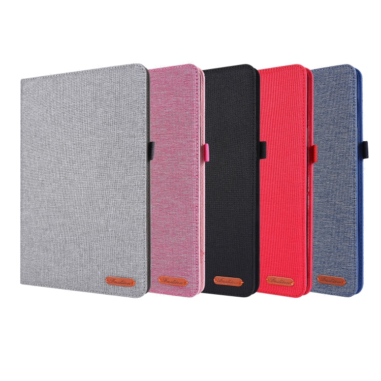 Flip orizzontale TPU + Custodia protettiva in pelle PU tessuto con slot per schede e supporto, For Galaxy Tab S8 / Galaxy Tab S7, For Samsung Galaxy Tab S8 / Galaxy Tab S7, For Galaxy Tab A7(2020), For Galaxy Tab A 7(2020)