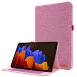Flip orizzontale TPU + Custodia protettiva in pelle PU tessuto con slot per schede e supporto, For Galaxy Tab S8 / Galaxy Tab S7, For Samsung Galaxy Tab S8 / Galaxy Tab S7, For Galaxy Tab A7(2020), For Galaxy Tab A 7(2020)