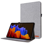 Flip orizzontale TPU + Custodia protettiva in pelle PU tessuto con slot per schede e supporto, For Galaxy Tab S8 / Galaxy Tab S7, For Samsung Galaxy Tab S8 / Galaxy Tab S7, For Galaxy Tab A7(2020), For Galaxy Tab A 7(2020)