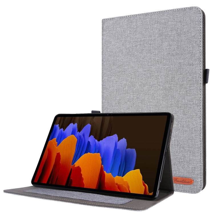 Flip orizzontale TPU + Custodia protettiva in pelle PU tessuto con slot per schede e supporto, For Galaxy Tab S8 / Galaxy Tab S7, For Samsung Galaxy Tab S8 / Galaxy Tab S7, For Galaxy Tab A7(2020), For Galaxy Tab A 7(2020)