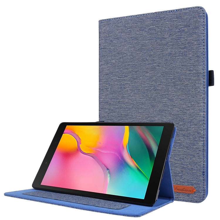 Flip orizzontale TPU + Custodia protettiva in pelle PU tessuto con slot per schede e supporto, For Galaxy Tab S8 / Galaxy Tab S7, For Samsung Galaxy Tab S8 / Galaxy Tab S7, For Galaxy Tab A7(2020), For Galaxy Tab A 7(2020)