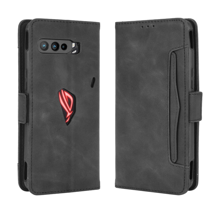 Per Asus ROG Phone 3 ZS661KS Custodia in pelle con motivo a portafoglio stile pelle di vitello ， con slot per schede separato, For Asus ROG Phone 3 ZS661KS