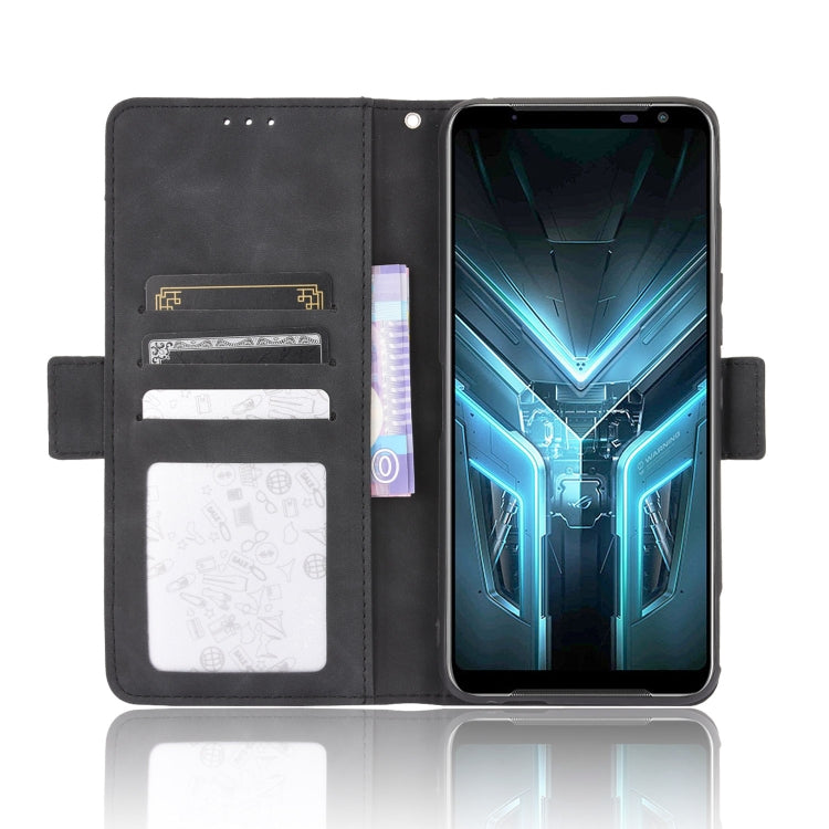 Per Asus ROG Phone 3 ZS661KS Custodia in pelle con motivo a portafoglio stile pelle di vitello ， con slot per schede separato, For Asus ROG Phone 3 ZS661KS