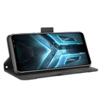 Per Asus ROG Phone 3 ZS661KS Custodia in pelle con motivo a portafoglio stile pelle di vitello ， con slot per schede separato, For Asus ROG Phone 3 ZS661KS