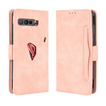 Per Asus ROG Phone 3 ZS661KS Custodia in pelle con motivo a portafoglio stile pelle di vitello ， con slot per schede separato, For Asus ROG Phone 3 ZS661KS