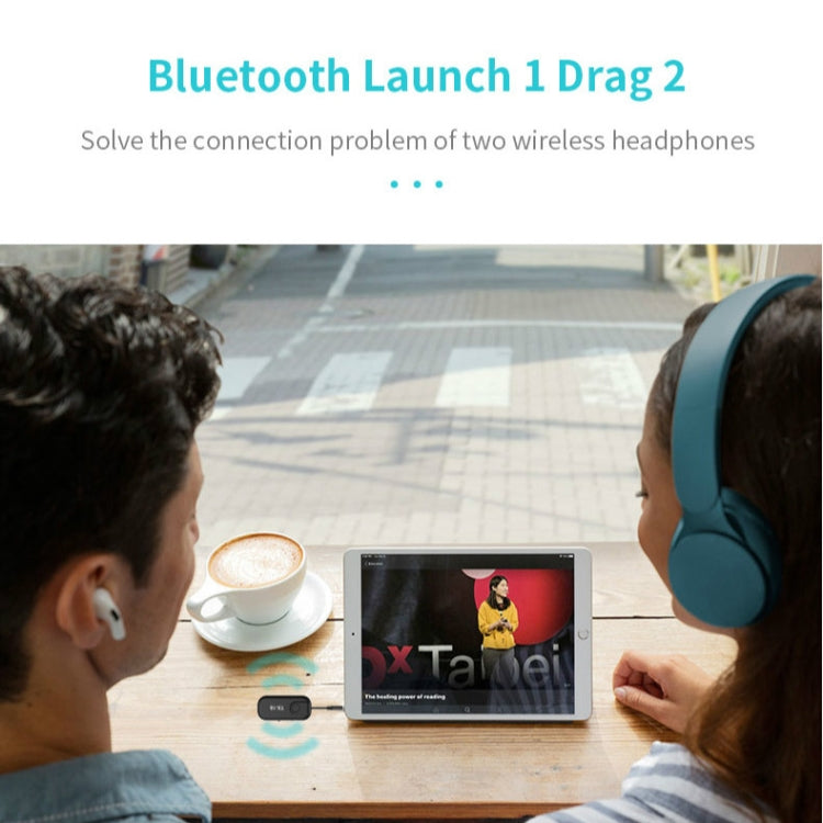 Adattatore Bluetooth 5.0 TX18 audio wireless jack 3,5 mm