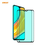2 PCS ENKAY Hat-Prince 0.26mm 9H 6D Protezione per gli occhi a schermo intero curvo Protezione per vetro temperato con pellicola verde, For Xiaomi Redmi Note 8 Pro, For Xiaomi Redmi Note 9S/Note 9 Pro, For Redmi 10X 4G/Redmi Note 9                     ...