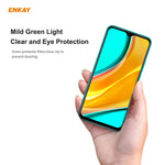 2 PCS ENKAY Hat-Prince 0.26mm 9H 6D Protezione per gli occhi a schermo intero curvo Protezione per vetro temperato con pellicola verde, For Xiaomi Redmi Note 8 Pro, For Xiaomi Redmi Note 9S/Note 9 Pro, For Redmi 10X 4G/Redmi Note 9                     ...