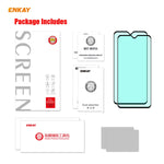 2 PCS ENKAY Hat-Prince 0.26mm 9H 6D Protezione per gli occhi a schermo intero curvo Protezione per vetro temperato con pellicola verde, For Xiaomi Redmi Note 8 Pro, For Xiaomi Redmi Note 9S/Note 9 Pro, For Redmi 10X 4G/Redmi Note 9                     ...